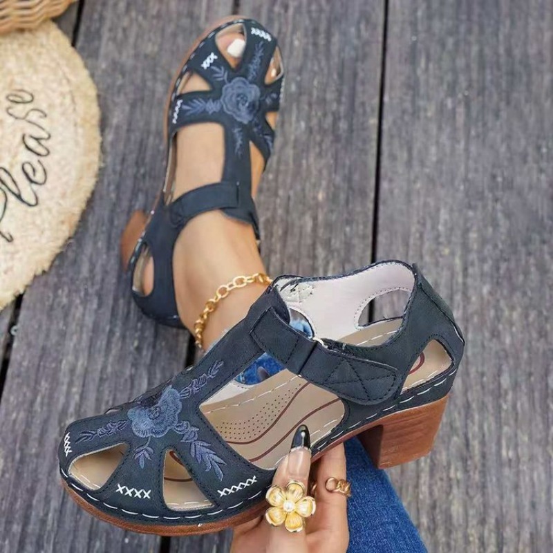 Women's Sandals Mid Block Heel - Formal Women Daily Wear Sandals review and price