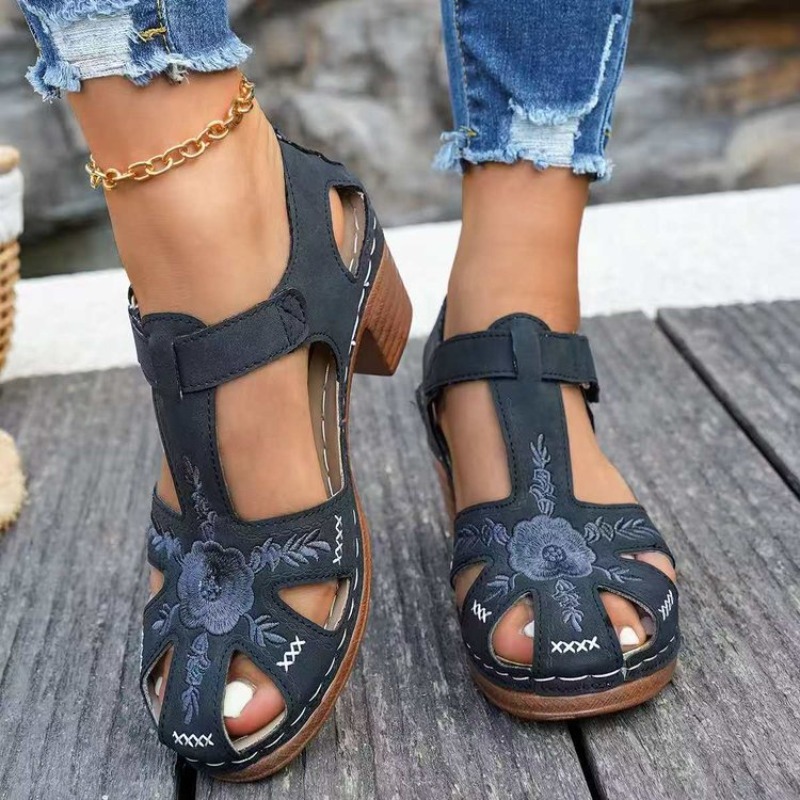 Women's Sandals Mid Block Heel - Formal Women Daily Wear Sandals review and price