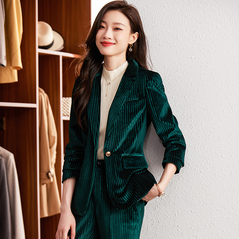 Women's velvet blazer for autu - High End Women'S Formal Wear review and price