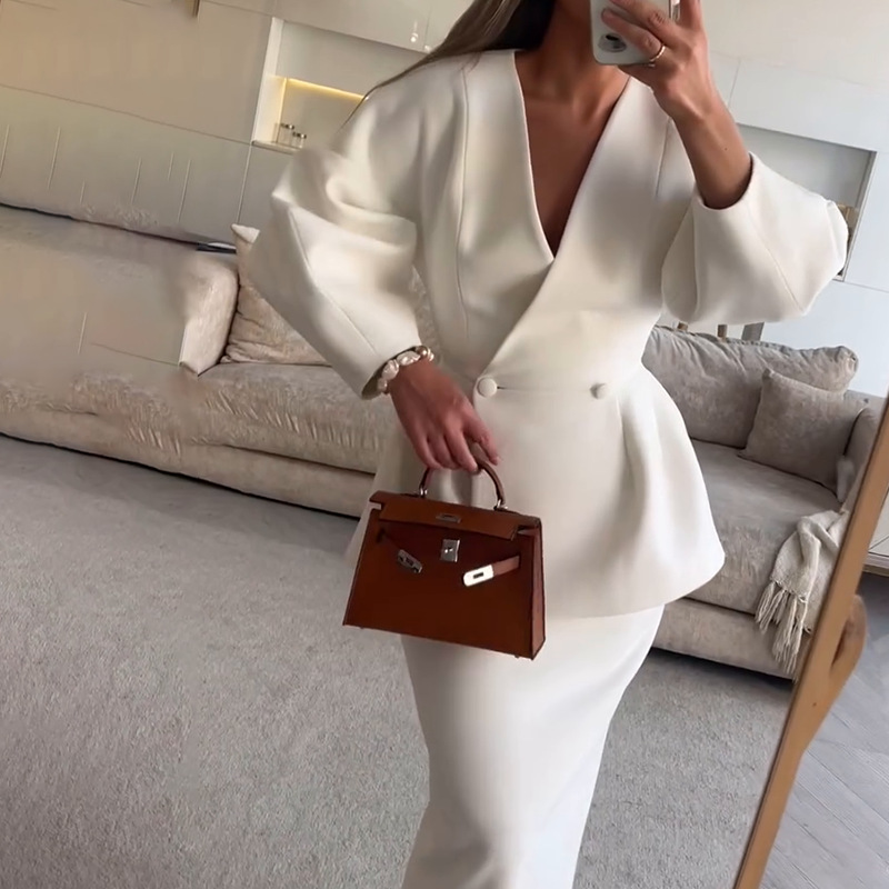 2 Piece Sets Women Outfits Ele - Women Formal Wear For Meeting review and price
