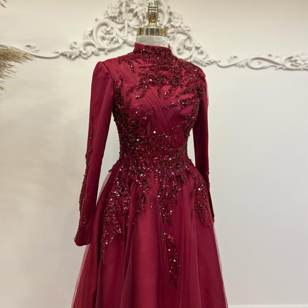 Beads Ankle Length A Line Prom - Women Formal Party Wear Dress review and price