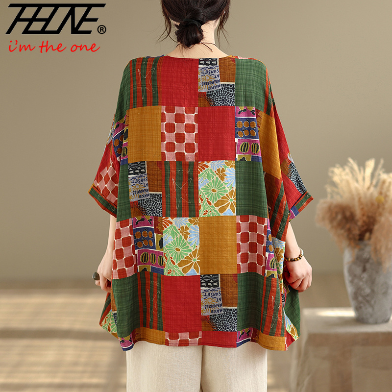 THHONE Women Shirts Print Loos - Women'S Formal Wear Blouse review and price