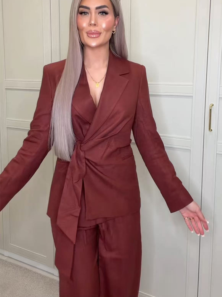 Fashion Office Ladies Blazer P - Women'S Formal Wear Pants Suit review and price