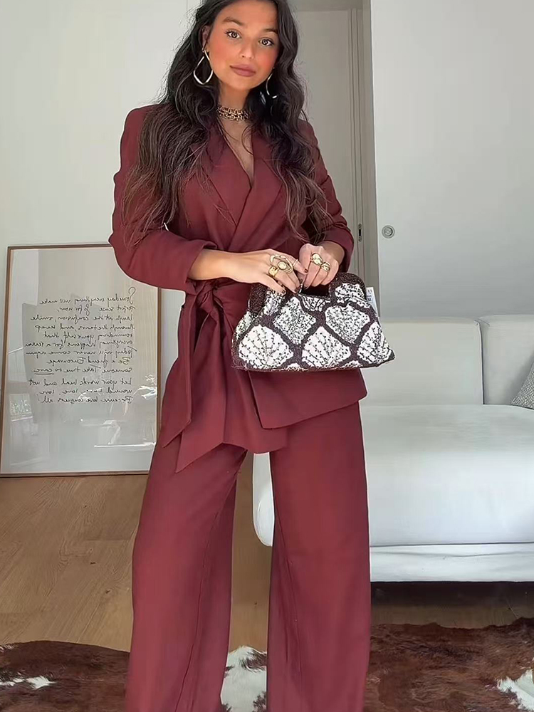 Fashion Office Ladies Blazer P - Women'S Formal Wear Pants Suit review and price