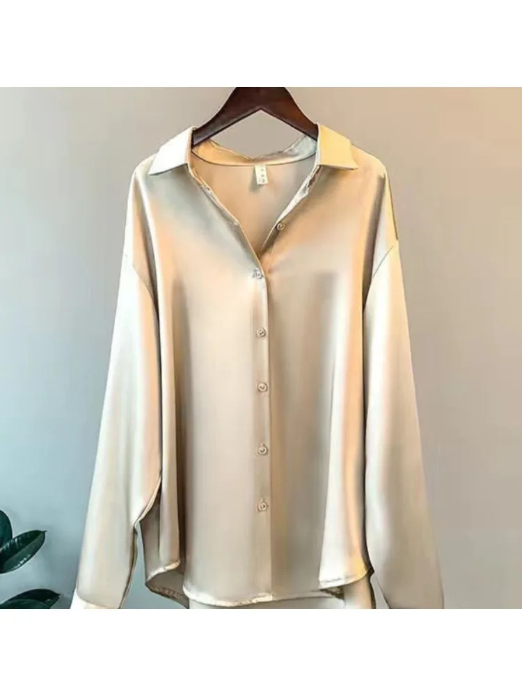 Plus Size Casual Women Silk Sh - Women'S Formal Wear Blouse review and price