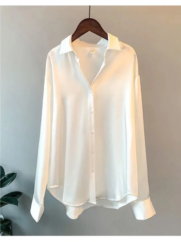 Plus Size Casual Women Silk Sh - Women'S Formal Wear Blouse review and price