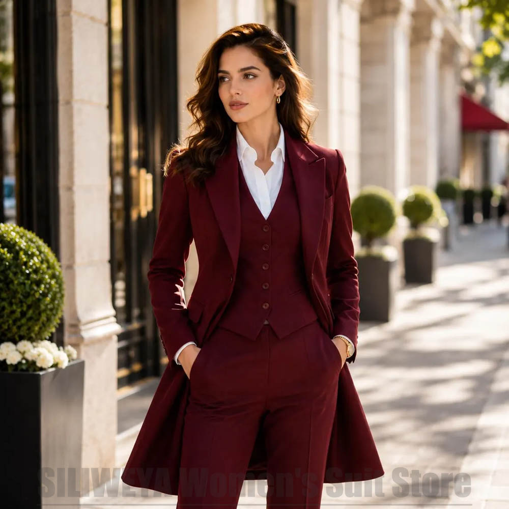 Fashion Women 3 Piece Suit Ele - Women'S Formal Wear Pants Suit review and price