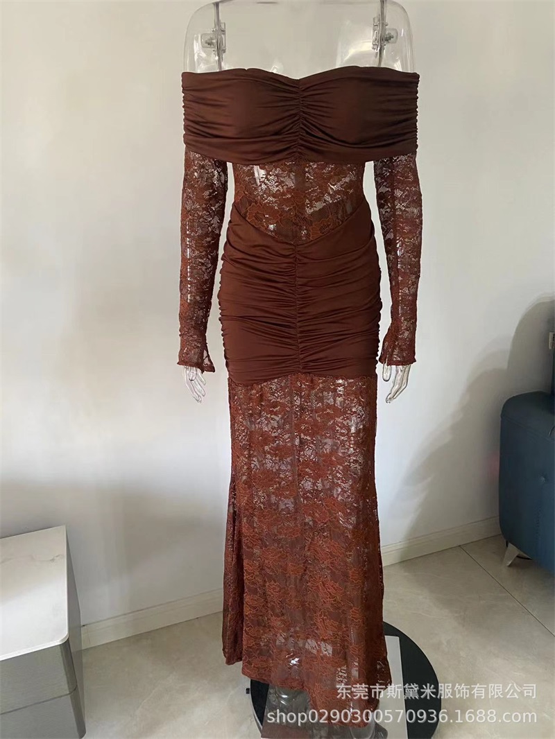 Sexy Lace Mermaid Women Prom D - Women Formal Party Wear Dress review and price
