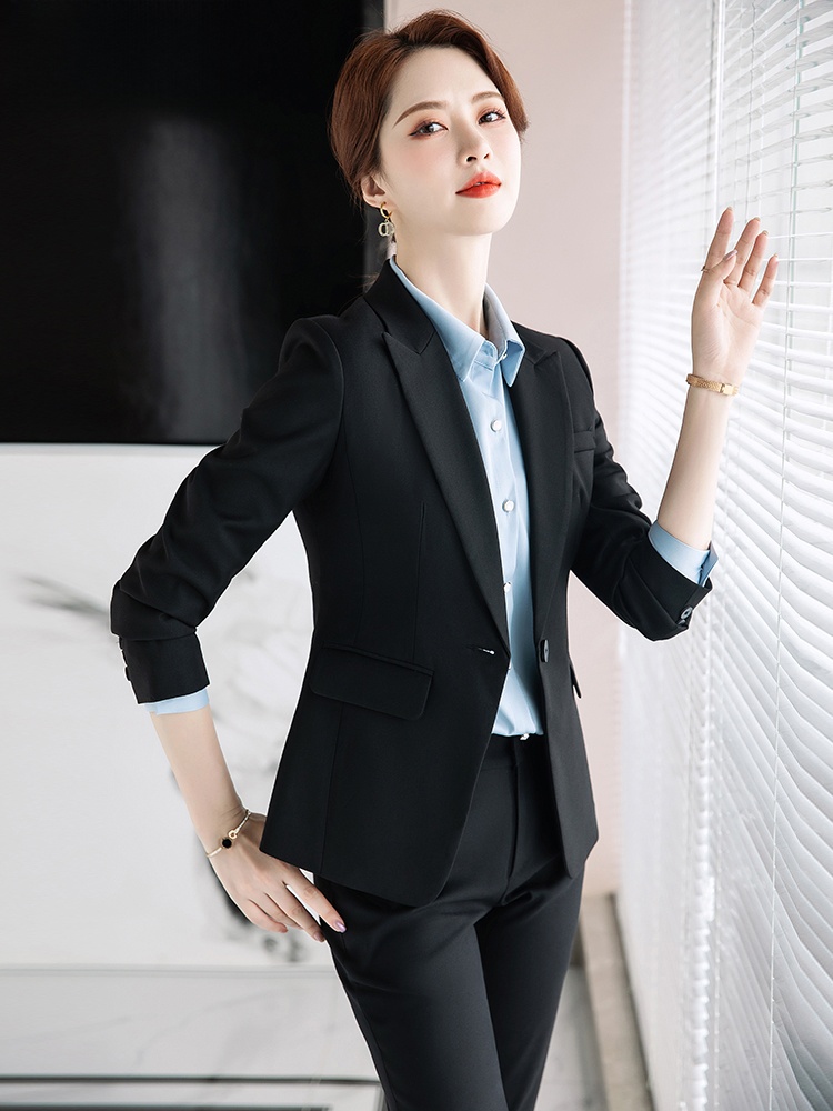 Gray Suit Set for Women Spring - High End Women'S Formal Wear review and price