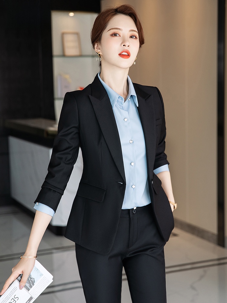 Gray Suit Set for Women Spring - High End Women'S Formal Wear review and price