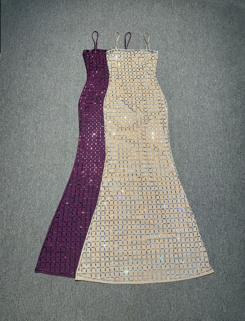 Purple Crystal Women Prom Dres - Women Formal Party Wear Dress review and price