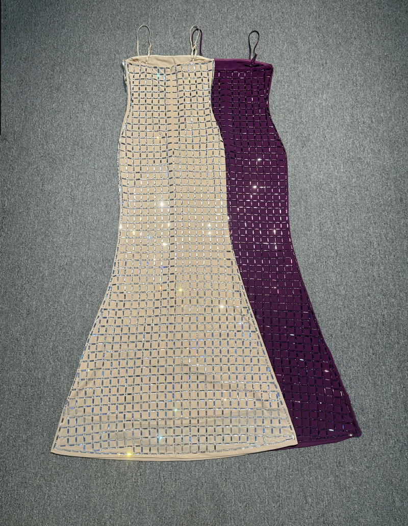 Purple Crystal Women Prom Dres - Women Formal Party Wear Dress review and price