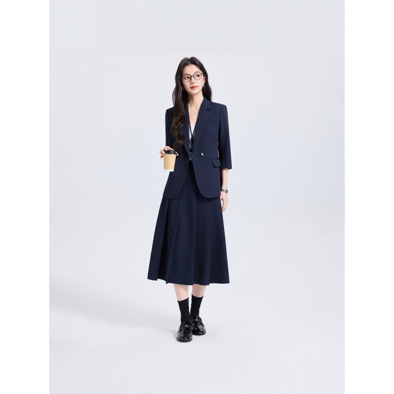 Navy Blue Women's Suit Set for - Women'S Formal Wear Pants Suit review and price