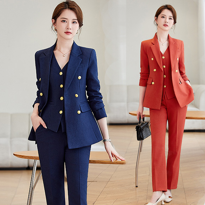 Navy Blue Suit Set for Women,  - High End Women'S Formal Wear review and price