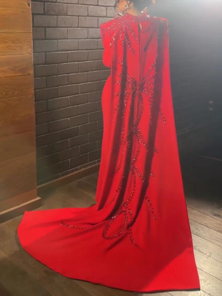 Customized Saudi Arabic Muslim - Women Formal Party Wear Dress review and price