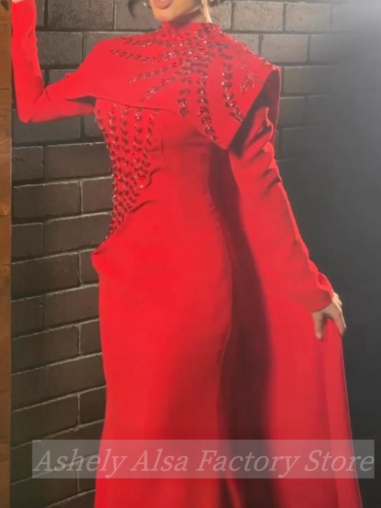 Customized Saudi Arabic Muslim - Women Formal Party Wear Dress review and price