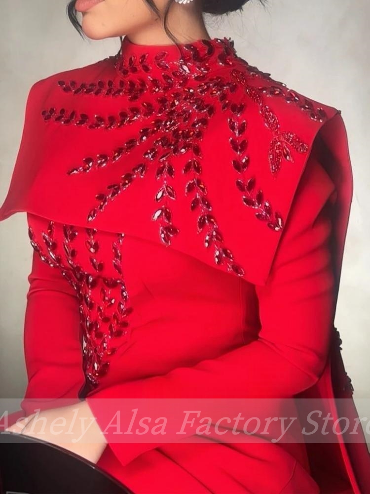 Customized Saudi Arabic Muslim - Women Formal Party Wear Dress review and price