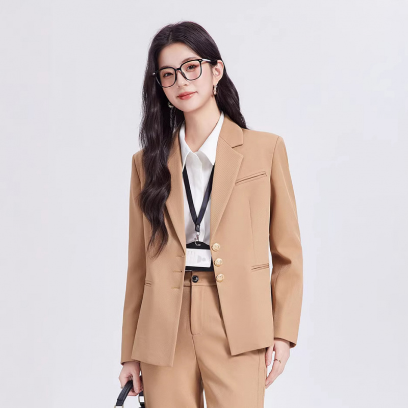 Khaki women's suit set, high-e - High End Women'S Formal Wear review and price