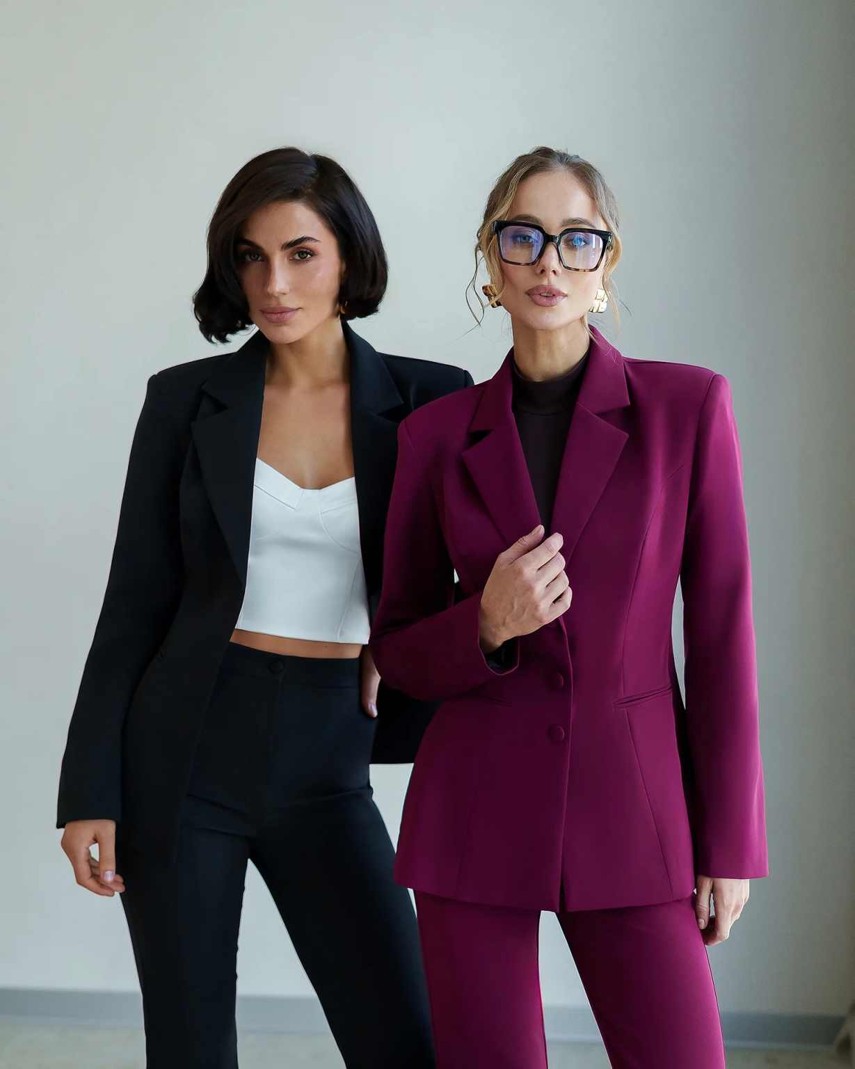 Pure Color Women Pants Suits S - Women Formal Party Wear Dress review and price