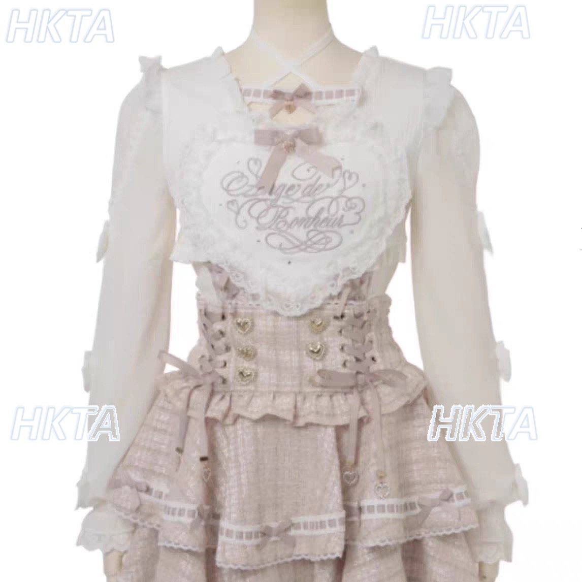 Japanese New Sweet Cute Pink W - Women'S Formal Wear Blouse review and price