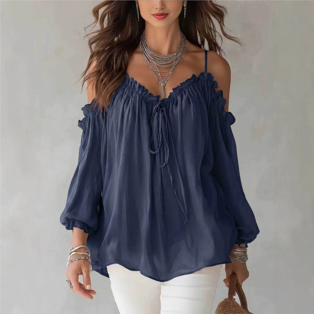 Elegant Off Shoulder Blouse Ru - Women'S Formal Wear Blouse review and price