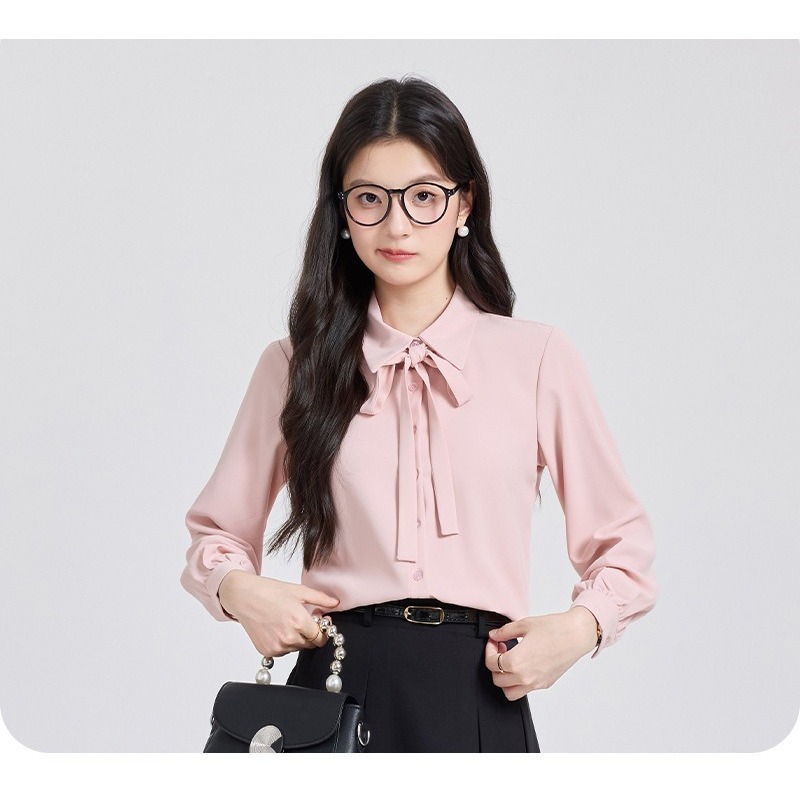 Pink Chiffon Shirt for Women N - High End Women'S Formal Wear review and price